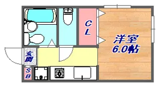 フローレンス ヨウコ 甲南【1階】の間取り