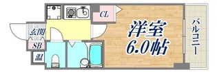 エステムコート神戸西【8階】の間取り