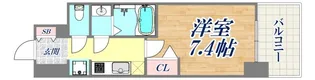 エスライズ神戸三宮山手通弐番館【15階】の間取り