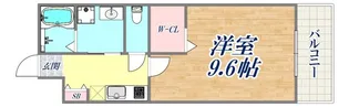 セオリー神戸ドミール【4階】の間取り