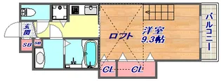 メトロポリタン【3階】の間取り