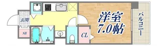 サンテラスエクセルガーデン【1階】の間取り