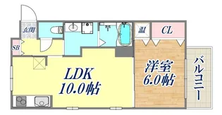 ヒルサイドレジデンスB棟【2階】の間取り