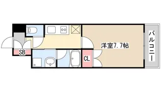 ピアグレース神戸【12階】の間取り