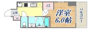 エステムコート神戸湊町【9階】の間取り