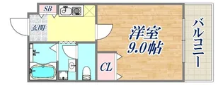 ハイツ細田【1階】の間取り