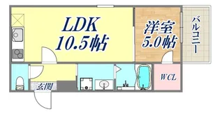フジパレス東灘3番館【2階】の間取り