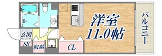 ルナコート【2階】の間取り