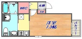 カーサレガーレ【1階】の間取り