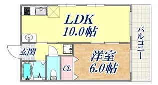 グレイスハイツ大田町【2階】の間取り