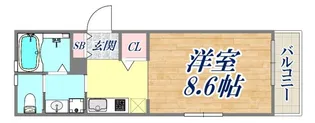 ヴィアーノ垂水王居殿【2階】の間取り