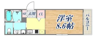 ヴィアーノ垂水王居殿【2階】の間取り