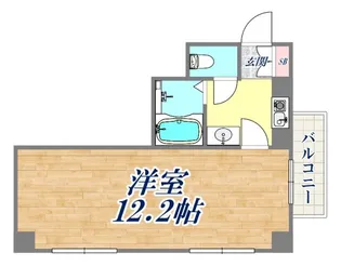 ノベラ御幸通【7階】の間取り