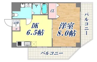 パールハイツ【2階】の間取り