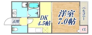 パルディナカダⅡ【3階】の間取り
