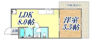 マルタカマンション【3階】の間取り