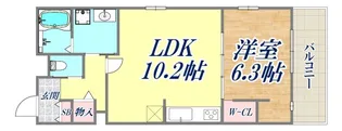 新築 BENEOKAMOTO【1階】の間取り