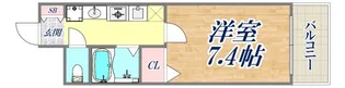 ミリオンベル本山【3階】の間取り