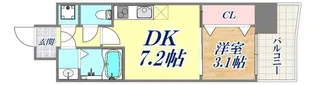 セレニテ神戸ミラクノール【7階】の間取り