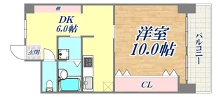 花隈ダイヤハイツ【1階】の間取り
