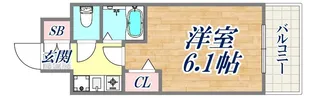 エステムコート神戸西2【2階】の間取り