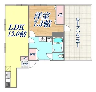 マンションハヤ【4階】の間取り