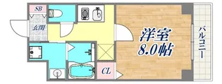 クレアドル須磨【3階】の間取り
