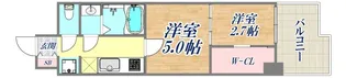 セレニテ兵庫エクラ【5階】の間取り