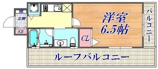 ラナップスクエア神戸ハーバープライム【8階】の間取り