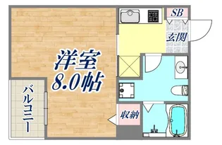 Luna Piena【3階】の間取り