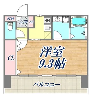 諏訪山ハウス【2階】の間取り