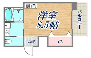 サンステージ神戸大倉山【5階】の間取り