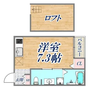 スムーノ垂水山手【1階】の間取り