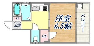 カーサ中山手【3階】の間取り