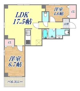サンビルダー六甲ウエスト【1階】の間取り