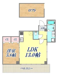 サンビルダー六甲ウエスト【1階】の間取り
