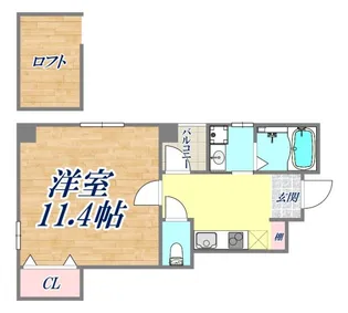 サンビルダー六甲ウエスト【2階】の間取り