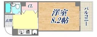 ハイツ湊川【1階】の間取り