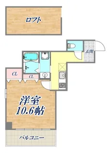 サンビルダー六甲ウエスト【2階】の間取り