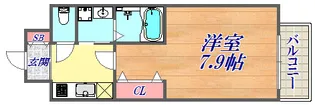 ラナップスクエア湊川公園【8階】の間取り