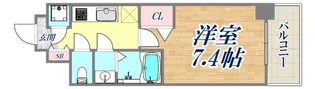 アドバンス神戸セラフィム【12階】の間取り