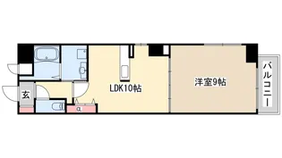クロシェット2【3階】の間取り