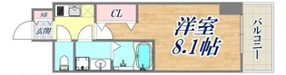 レジデンス神戸ヴェルノ【11階】の間取り