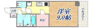 アプリーレ元町ウエスト【9階】の間取り