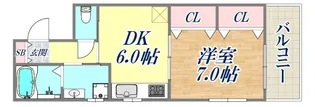 北野TK【4階】の間取り