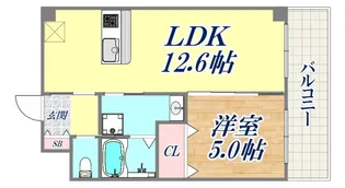 Cerezo【5階】の間取り