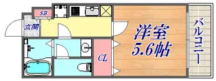 リブリ・新神戸【3階】の間取り