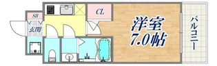 ソルテラスKOBE湊町【7階】の間取り