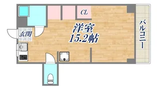 三宮アソシア【4階】の間取り