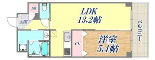 エーデルホーフ住吉本町【3階】の間取り